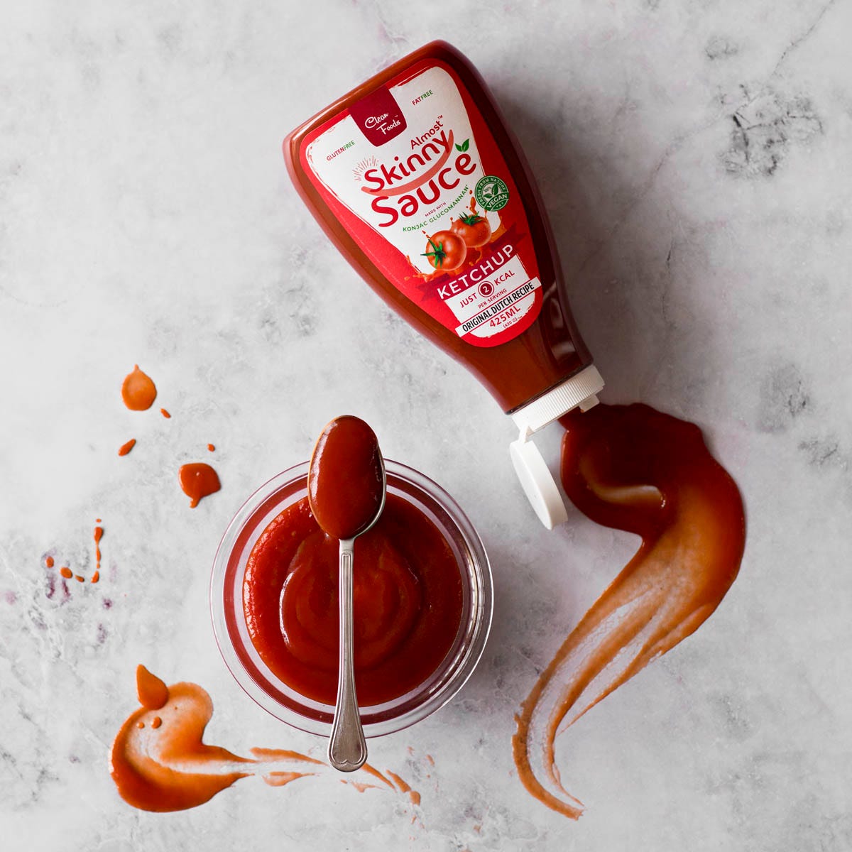 3x Almost SkinnySauce Ketchup